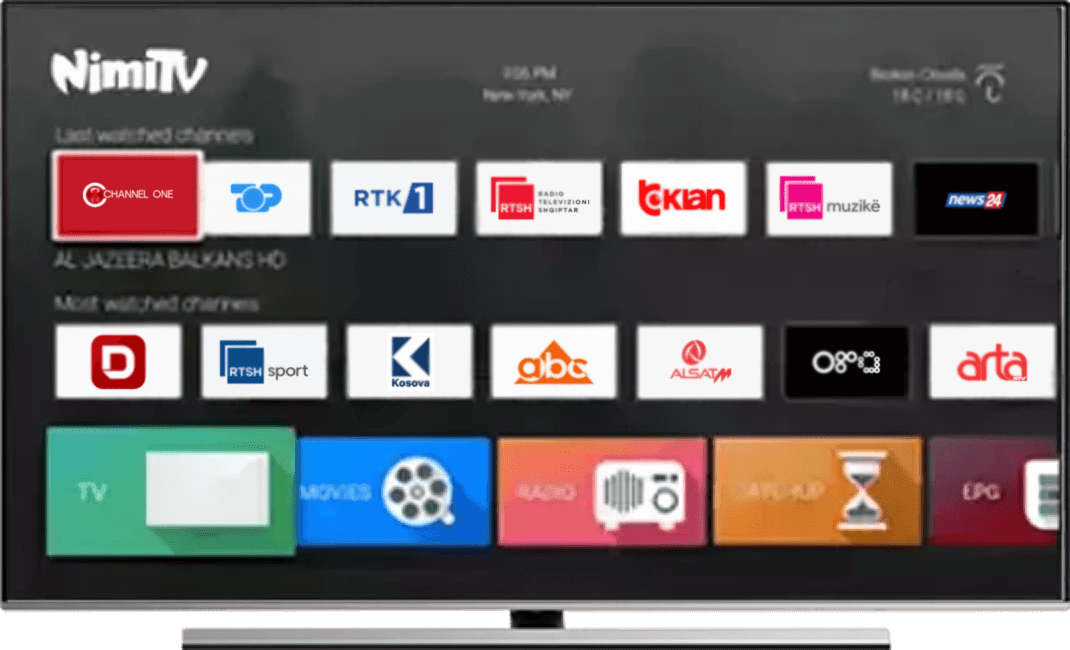 nimi tv box Android