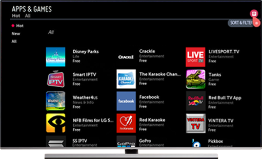 smart tv lg download
