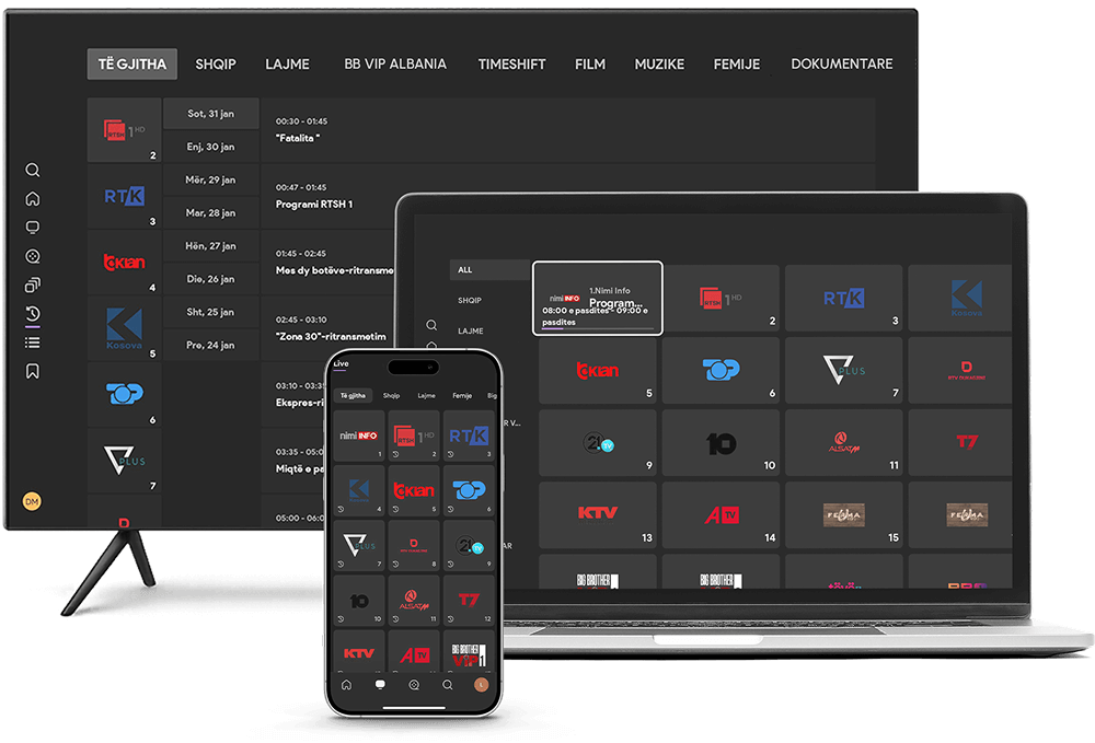 NimiTV TV Albanian app
