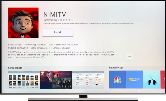 samsung smart tv shqip