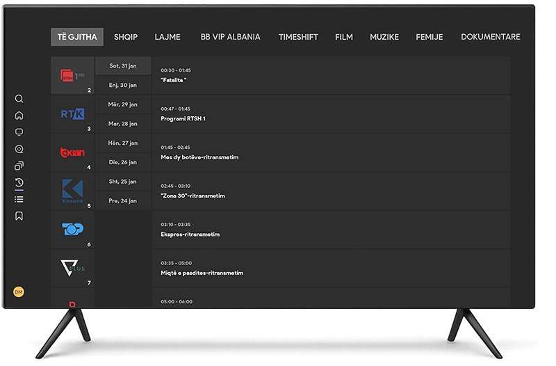 tv albania live online
